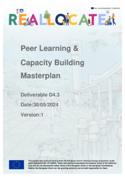 D4.3 Peer Learning and Capacity Building Masterplan