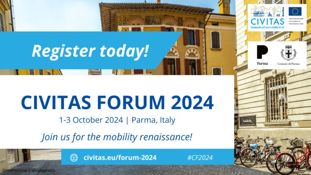 CIVITAS Forum 2024: Europe's leading sustainable mobility event